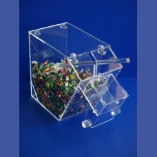 DISPENSADOR GOMINOLAS Con tolva y rastrillo<br>Medidas: 150 x 280 x 235 mm<br>